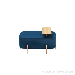 Thép không rỉ khung voi hố Ottoman Pouf